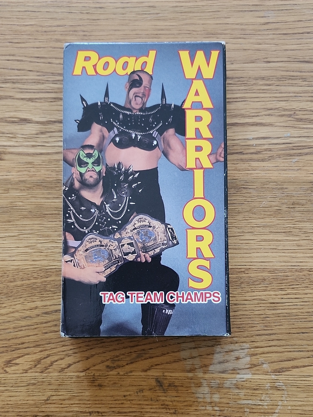 Road Warriors Tag Team Champs VHS Style Collector Box - 1990 AWA